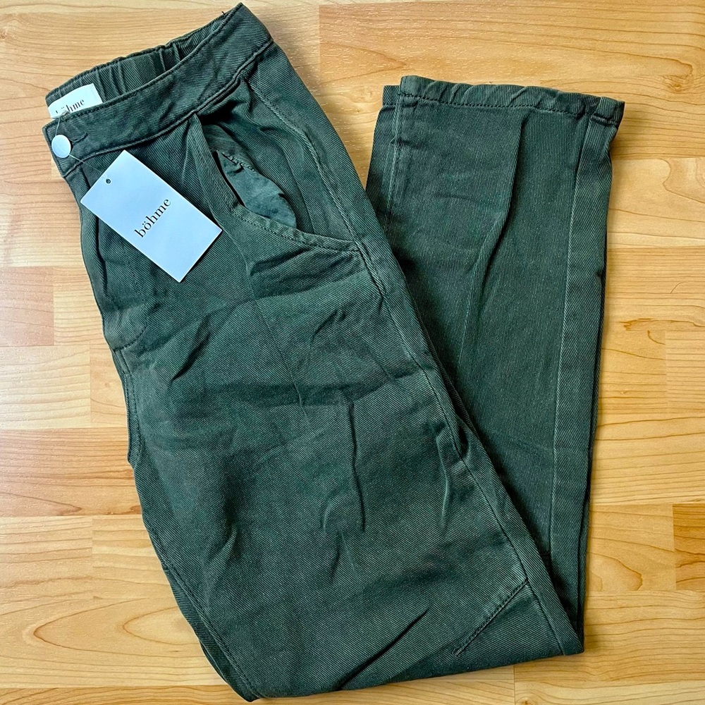 BNWT Olive Green Jeans
